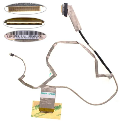 фото, Шлейф матриці для ноутбука LENOVO (G480, G485), LED, роз'єм під камеру (MB: DIS) (90200463)
