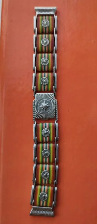 Эксклюзивный интересный ремешок для часов 1980-х годов,, итк, ручная работа gf946 Ціна