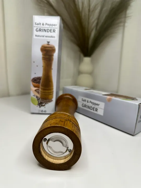 Дерев'яний млин для перцю з потужною обертовою шліфувальною машиною (21) З аукціону