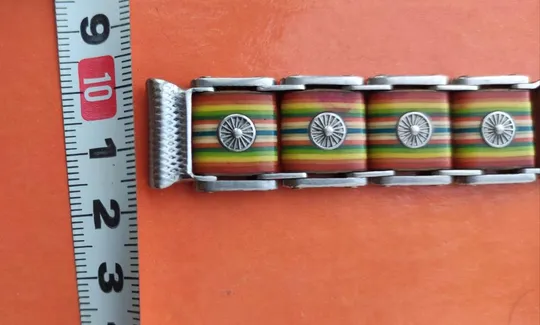 Эксклюзивный интересный ремешок для часов 1980-х годов,, итк, ручная работа gf946 Характеристики