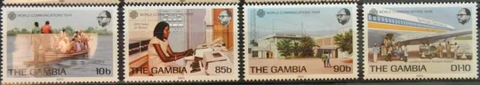 Гамбия Транспорт Авиация Телекоммуникации 1983 Ціна