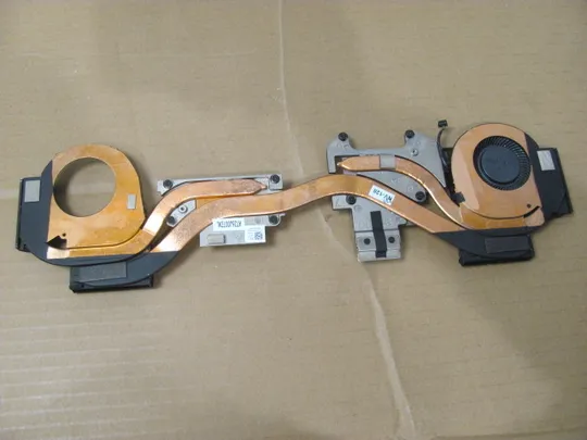 номер0076-2 система охолодження 0YHP4Y AT26J007ZAL 0TW1KC для Dell Precision 7530 7540 M7540  оригінал Ціна