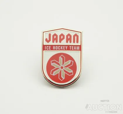 фото, Официальный значок федерации хоккея Японии.