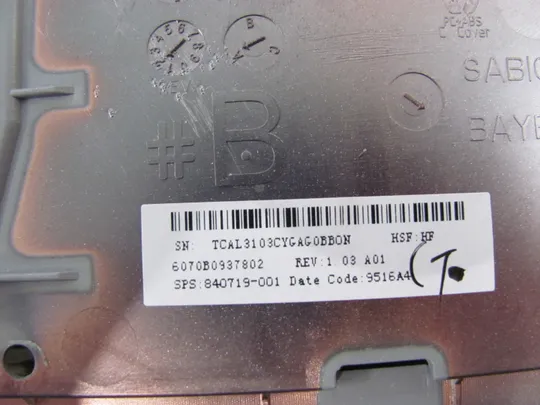 544-1   Кришка панель палмрест тачпад 6070B0937802 840719-001 для HP ProBook  640 G2 G3 645 G2 G3   оригінал в Україні