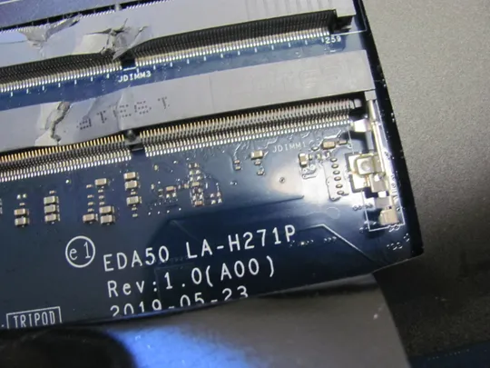 номер0991-2 материнська плата Mainboard Материнка Основна плата Системна плата Плата системи Laptop motherboard мамка ноутбучна плата   SRFCN i7-9850H EDA50 LA-H271P для Dell Precision 7540 M7540 оригінал Торговий майданчик