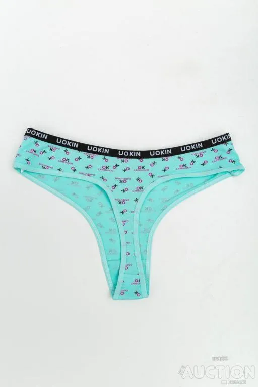 Купити Трусы женские стринги, цвет мятный, 131R3982