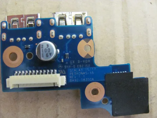 номер0176-27 USB плата з кнопкою вкл BA92-08350A для SAMSUNG NP300 NP300E NP300E5A оригінал З аукціону