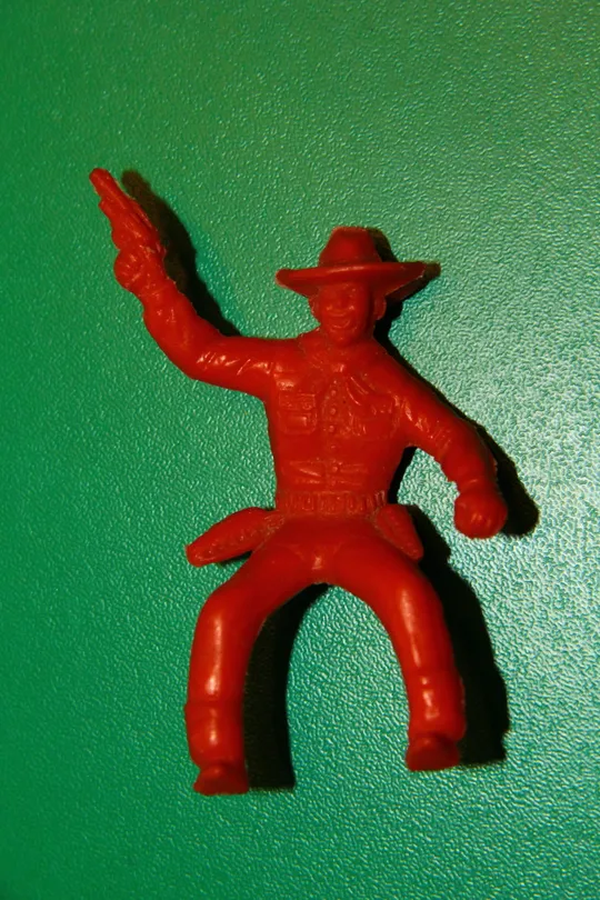 ковбой з револьвером TIM-MEE 70-75мм ОРИГІНАЛ США-ФРГ З аукціону