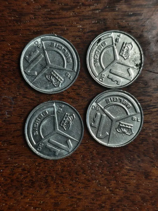 Бельгія 1 франк 1990 BELGIË Ціна