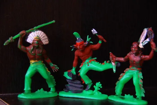 индейцы 55-60мм JEAN HOEFLER ФРГ набор Де купити