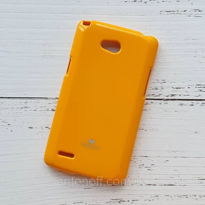 фото, Чохол LG L80 D380 для телефона силіконовий Orange
