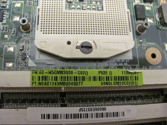 номер0196-21 материнська плата, Материнська плата для ноутбука  Mainboard,Материнка,Основна плата,Системна плата,Плата системи,Laptop motherboard,мамка, ноутбучна плата 60-N5GMB3000-C02 69N0LGM10C02 для ASUS K53SD A53E, K53E, P53E, PRO5NE, X53E оригінал З аукціону