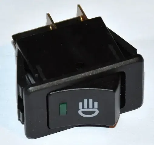 Вимикач ASW-17D  Зелена підсвітка Ціна