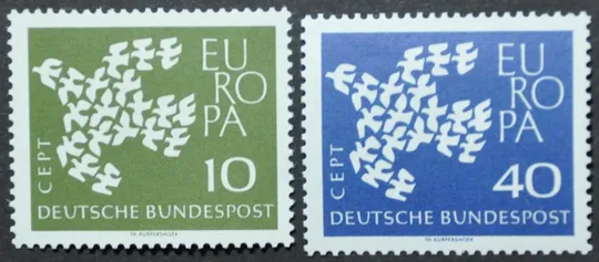 ФРГ Европа СЕПТ 1961 Ціна