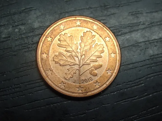 5 євроцентів 2010 J Німеччина Ціна