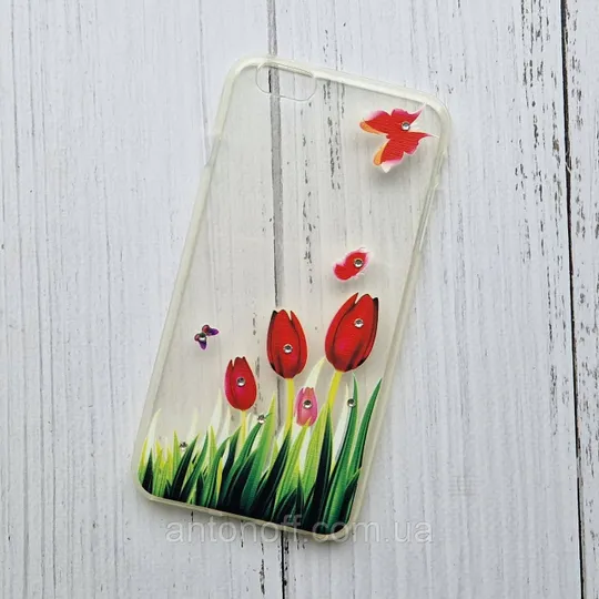 Чохол (накладка) Apple iPhone 6 Plus / iPhone 6S Plus для телефону силіконовий прозорий Ціна