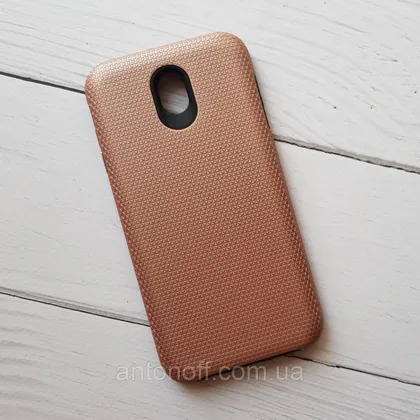 фото, Чохол Samsung J730F Galaxy J7 2017 для телефона протиударний Gold