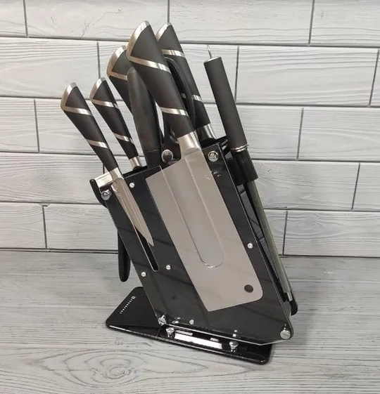 Набор ножей Edenberg EB-3613 9 предметов черный Продаж