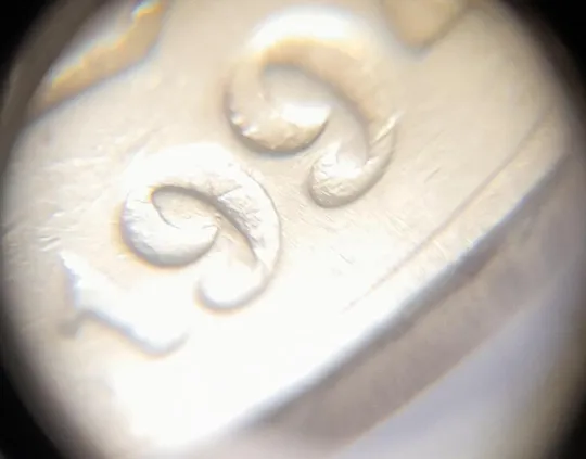 (3128) 50 копійок 1994 1.2АЕк здвоєння дати на аверсі, двійний удар (50 копеек 1994 1.2АЕк брак) З аукціону