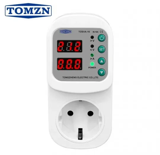 Реле контролю напруги tomzn 16a 100в300в  (tosva-16) Ціна