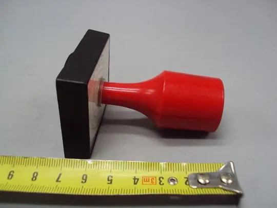 Печать прикладная печатка ручная Свідоцтво ТІА Хмельницкий Свидетельство ТИА 4,5х5,5х7 см №15187 Інтернет-аукціон