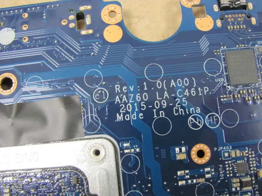 594-5  материнська плата РОБОЧА AAZ60 LA-C461P SR2F0 i5-6300U   для Dell Latitude E7470  7470 оригінал Інтернет-аукціон