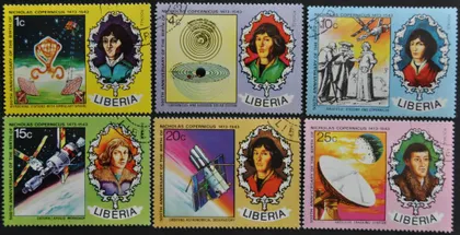фото, Либерия Космос Астрономия Коперник 1973
