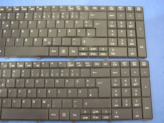 №159-7 клавіатура робоча 9Z.N3M82.F0G PK130PI1B09 для Aspire E1-521 E1-531 E1-571 оригінал Продаж