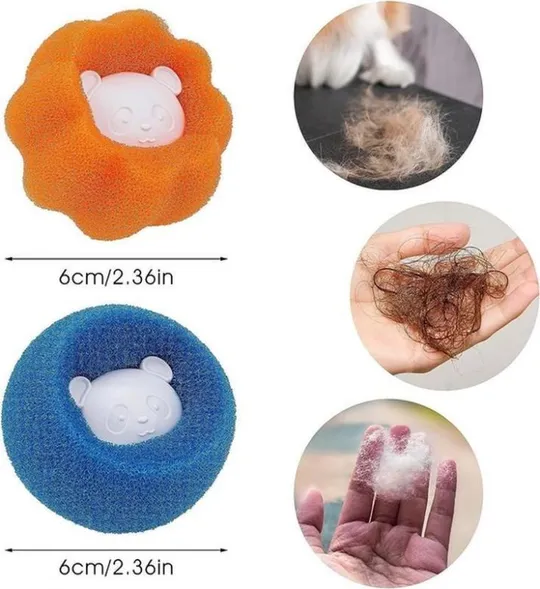 Купити М&amp;#039;ячик для прибирання волосся для пральної машини 1 шт