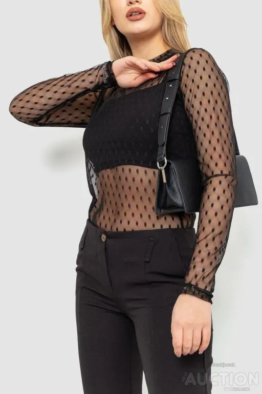 Боди, цвет черный, 115R0561-5 З аукціону