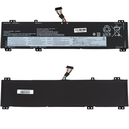Батарея для ноутбука LENOVO L21M4PC2 (Legion 5 15IAH7H, 7 16ARHA7, 7 16IAX7) 15.52V 5182mAh 80Wh Black Ціна