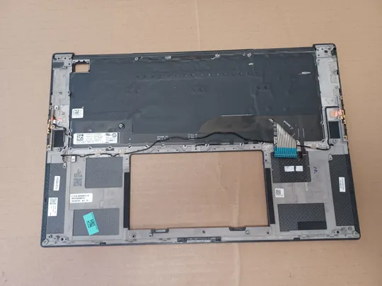 Купити номер1051-2 корпус кришка 0G6RGD AQ2SH000113 з клавіатурою 0K3VC4 PK132SH1A15  для Dell XPS 15 9500 9510 PRECISION 5550 5560 Палмрест корпус топкейс Верхня панель палмрест cover-C оригінал