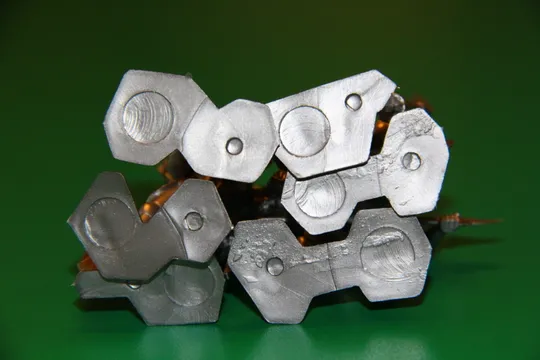 ЛИЦАРІ рыцари MARX срібні 54мм США  РЕКАСТ 6 штук Продаж