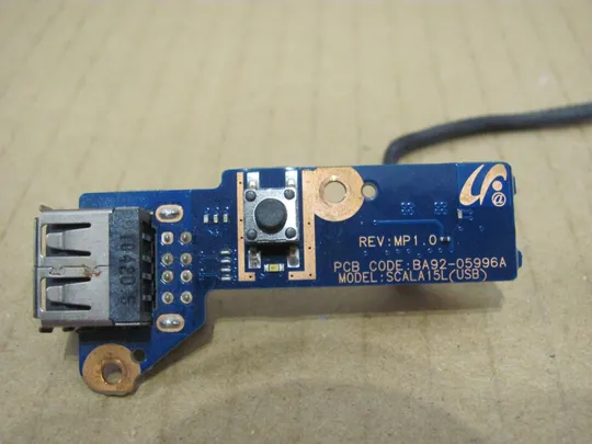 357-29 USB плата BA92-05996A для SAMSUNG NP-RV510 RV510 оригінал Продаж