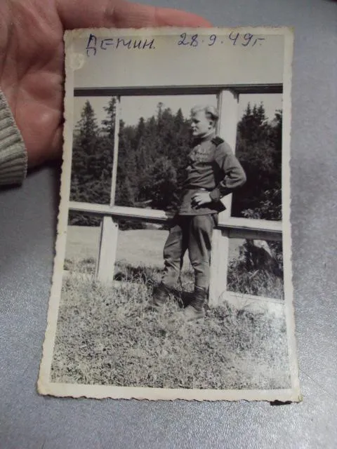 фотография послевоенная фронтовик награды орден славы 1949 №5310 Інтернет-аукціон