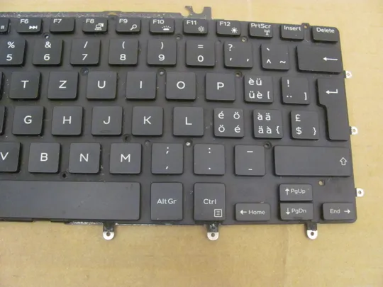 номер0916-6 клавіатура Keyboard з підсвіткою 0GY76P для Dell XPS 15 7590 9550 9560 9570 Inspiron 7568 2-in-1 7558 Precision 5510 5520 5530 5540 оригінал З аукціону