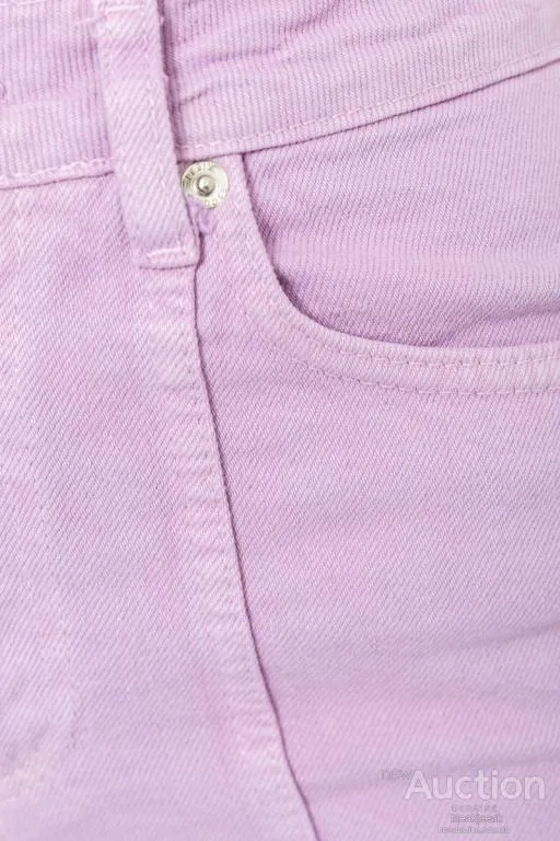 Джинсовые шорты, цвет сиреневый, 214R245 Де купити