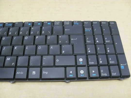 558-9 клавіатура робоча V090562BK1 для Asus K50, K51, K60, K61, K70, F52 оригінал Продаж