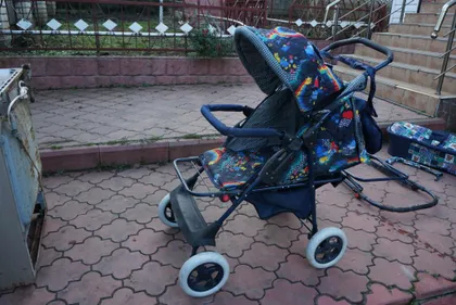 фото, коляска №5 универсальная детская новая неполная комплектация
