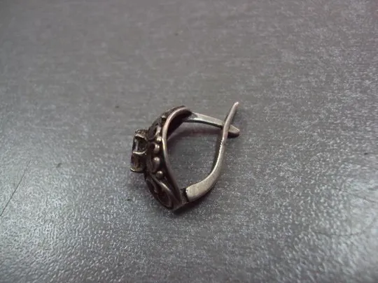 Серьга кульчик серебро вес 2,46 г №11114 Характеристики