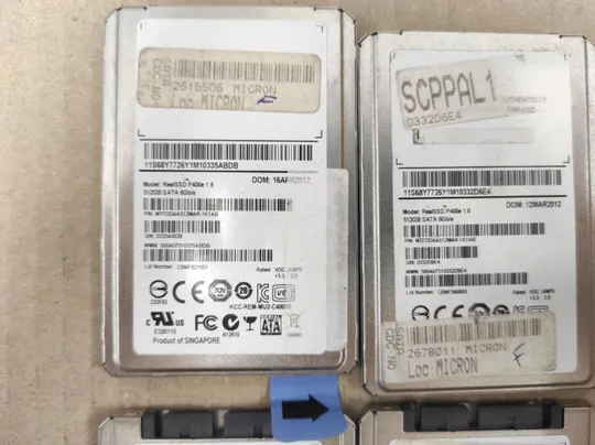 IBM  RealSSD P400e 1,8 512GB SATA 6GB/S Продаж