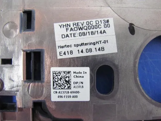 №199-17 Кришка панель палмрест та тачпад A137LB FA0WQ000C00 для LATITUDE E5440 оригінал Недорого