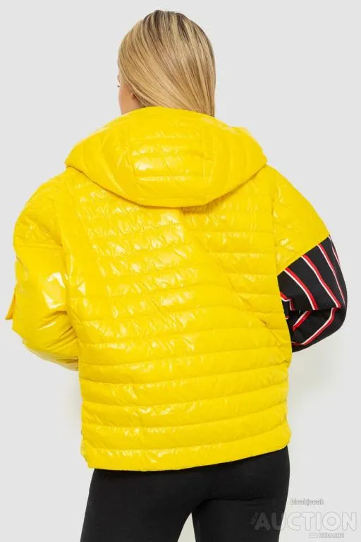 Куртка женская демисезонная, цвет желтый, 102R5222 Продаж