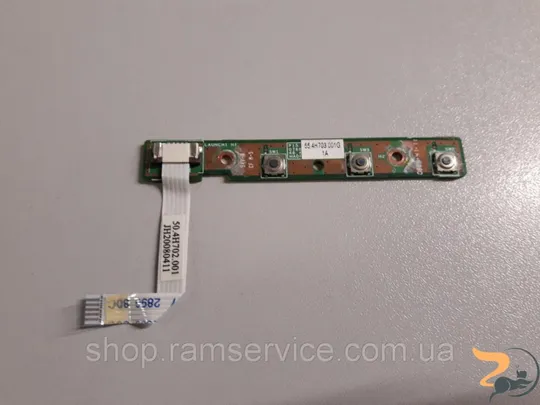 Кнопка включення для ноутбука Fujitsu Amilo PA 3553, 55.4H703.001 G, б/в Ціна