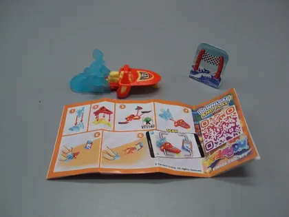 фото, Фигурка киндер сюрприз VT114D Ferrero катер яхта №18598л