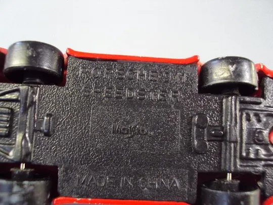 машинка porsche 911 speedster maisto Китай длина 7,4 см №10831 Недорого