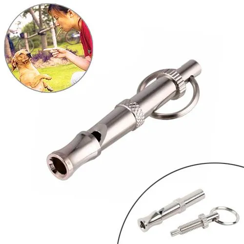 Свисток ультразвуковой для дрессировки собак, регулируемый, металл Ціна