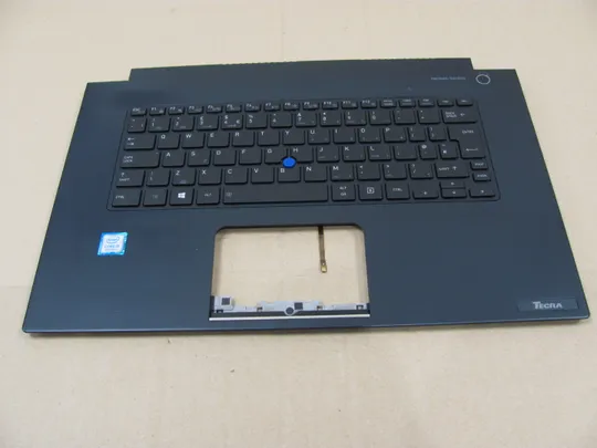 587-3 панель палмрест клавіатура з підсвідкою робоча GM904334912A 102-016N3LHA04 для  Toshiba Dynabook Portégé Tecra X40-G  оригінал Ціна