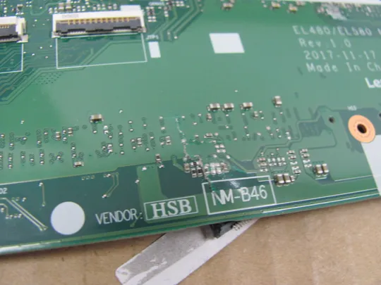 687-6 материнська плата EL480/EL580 NM-B461 SR3LC  i7-8550U для Lenovo ThinkPad L480 L580 оригінал в Україні