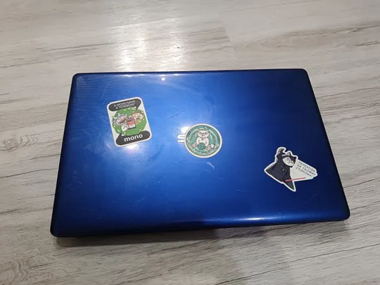 Корпус для ноутбука Asus X550CC X550 весь в зборі з петлями (колір синій) Продаж